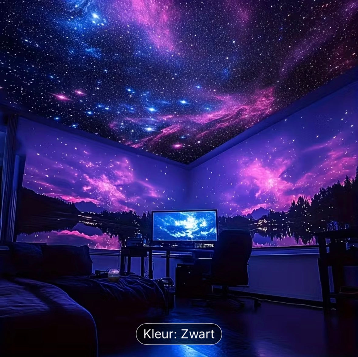 Magische Aurora Lichtshow